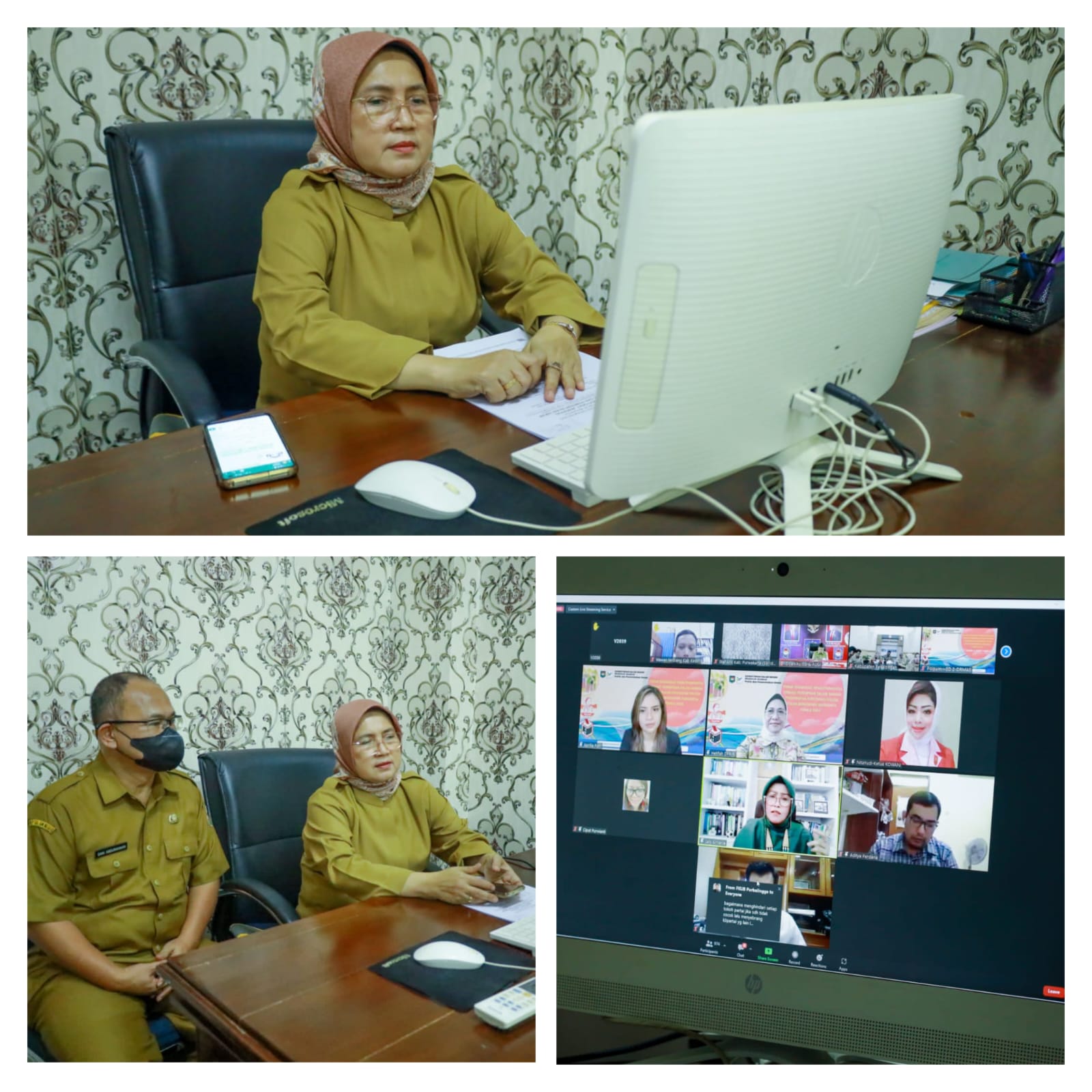 Webinar Peran Organisasi Masyarakat (Ormas) Perempuan Dalam Rangka ...