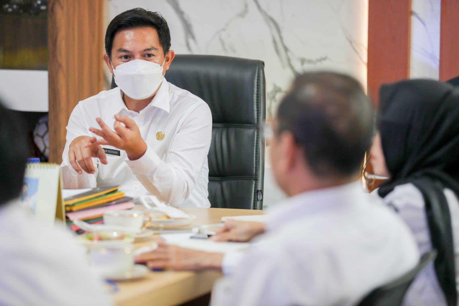 Rapat Pembahasan Draft Raperda Kelembagaan - Prokompim