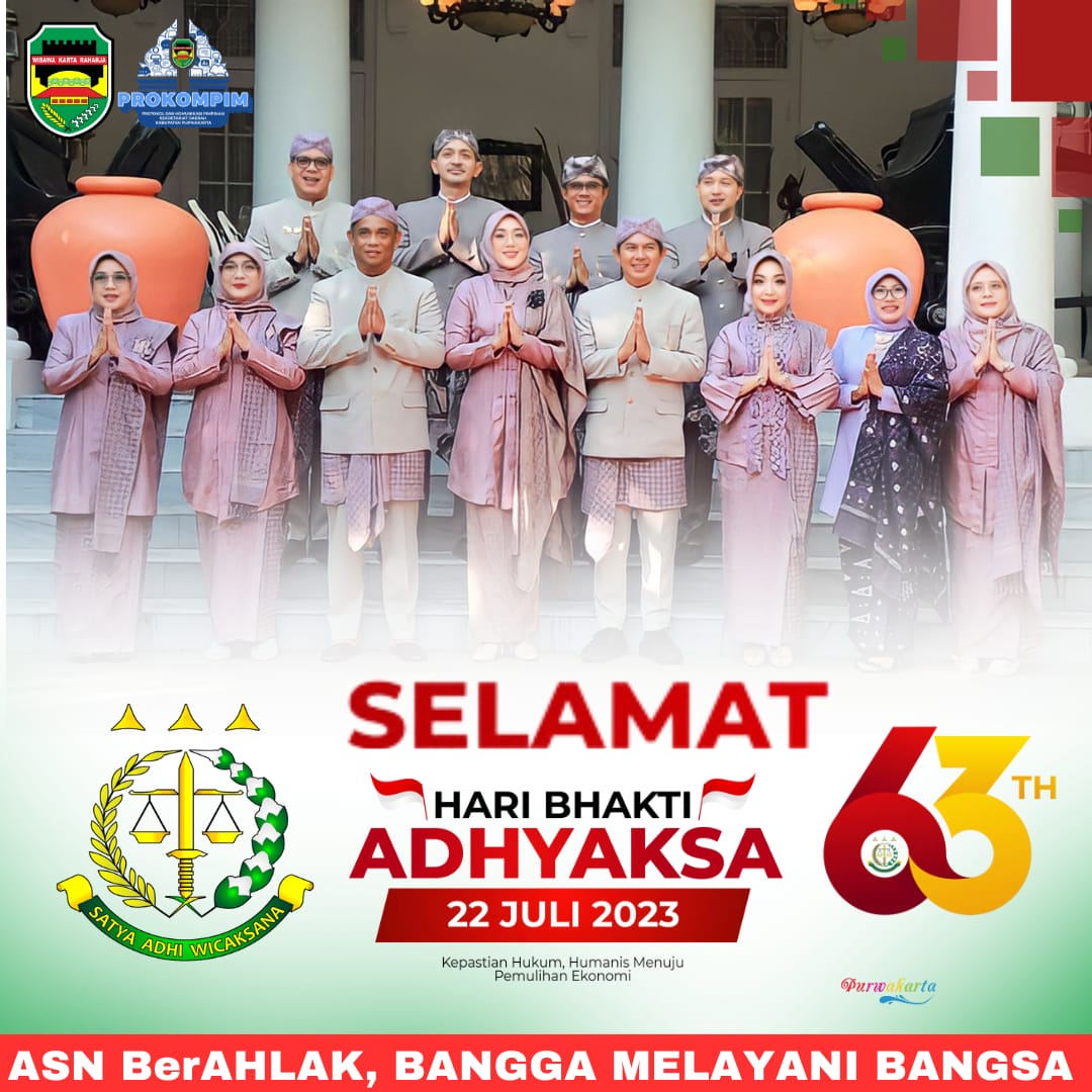 Selamat Hari Bhakti Adhyaksa Ke 63 Tahun 2023 Prokompim