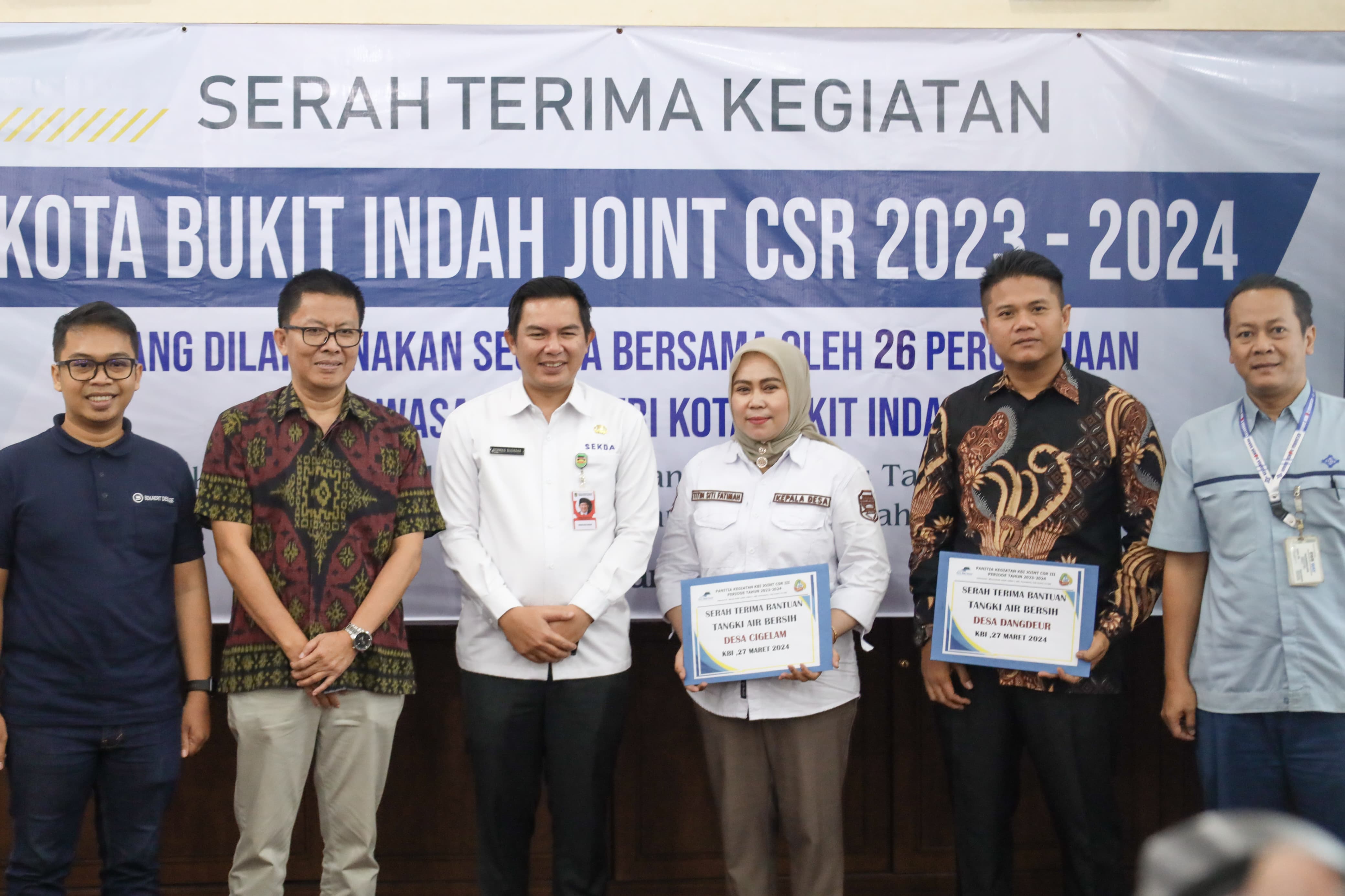 Serah Terima Kegiatan Joint CSR Bersama Perusahaan Di Kawasan Industri ...