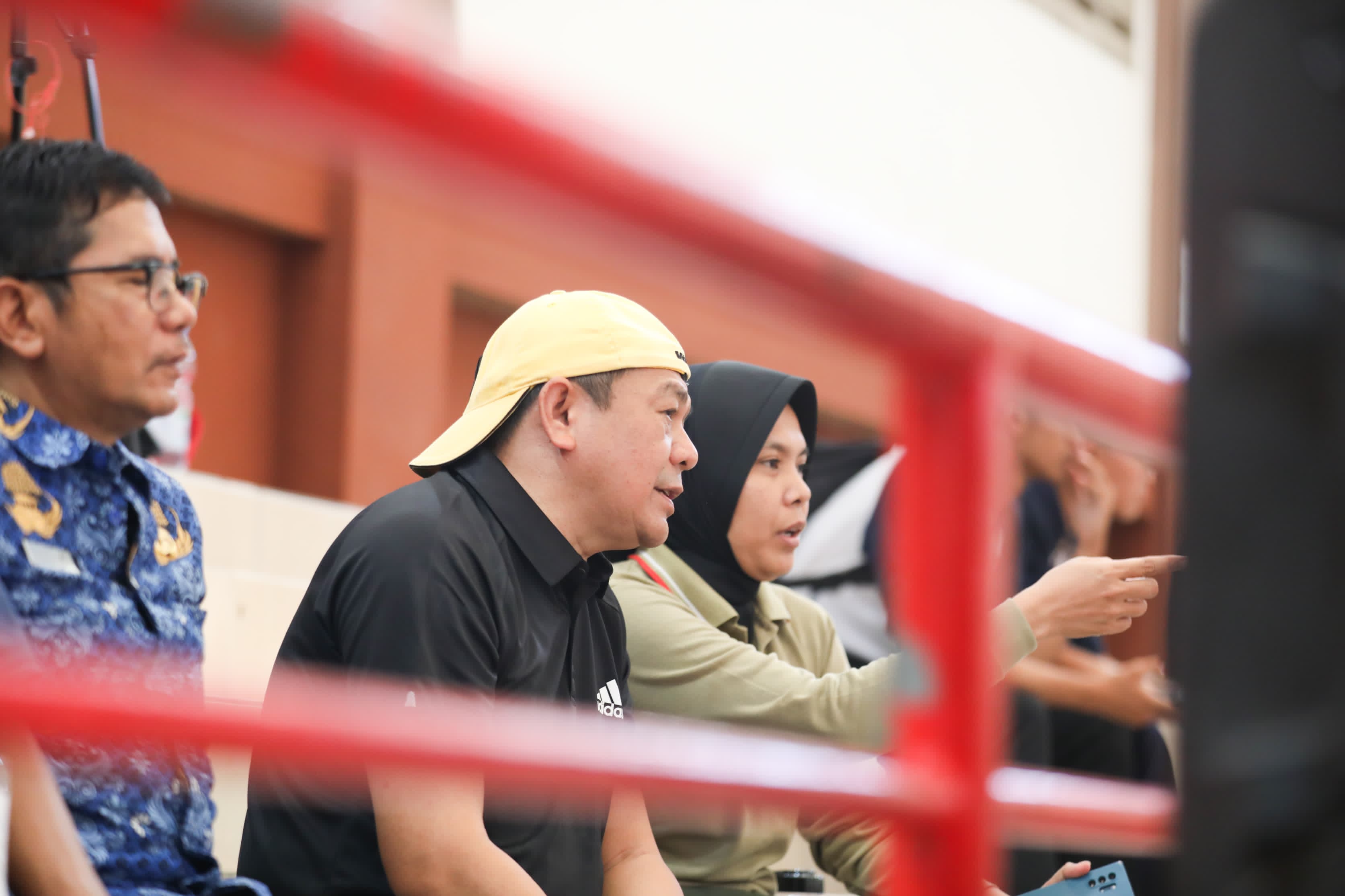 Penjabat Bupati Purwakarta Benni Irwan melakukan Monitoring Pelaksanaan Pekan Olahraga Wilayah Daerah (POPWILDA) Jawa Barat Tahun 2024